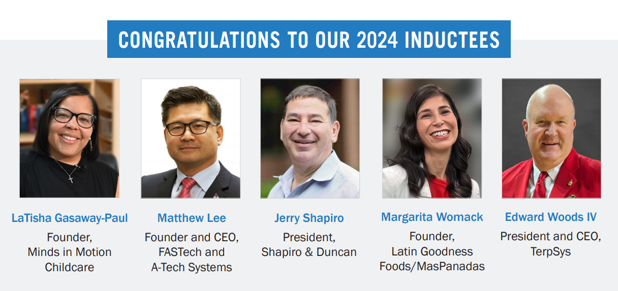 Congratulations to Our 2024 Inductees