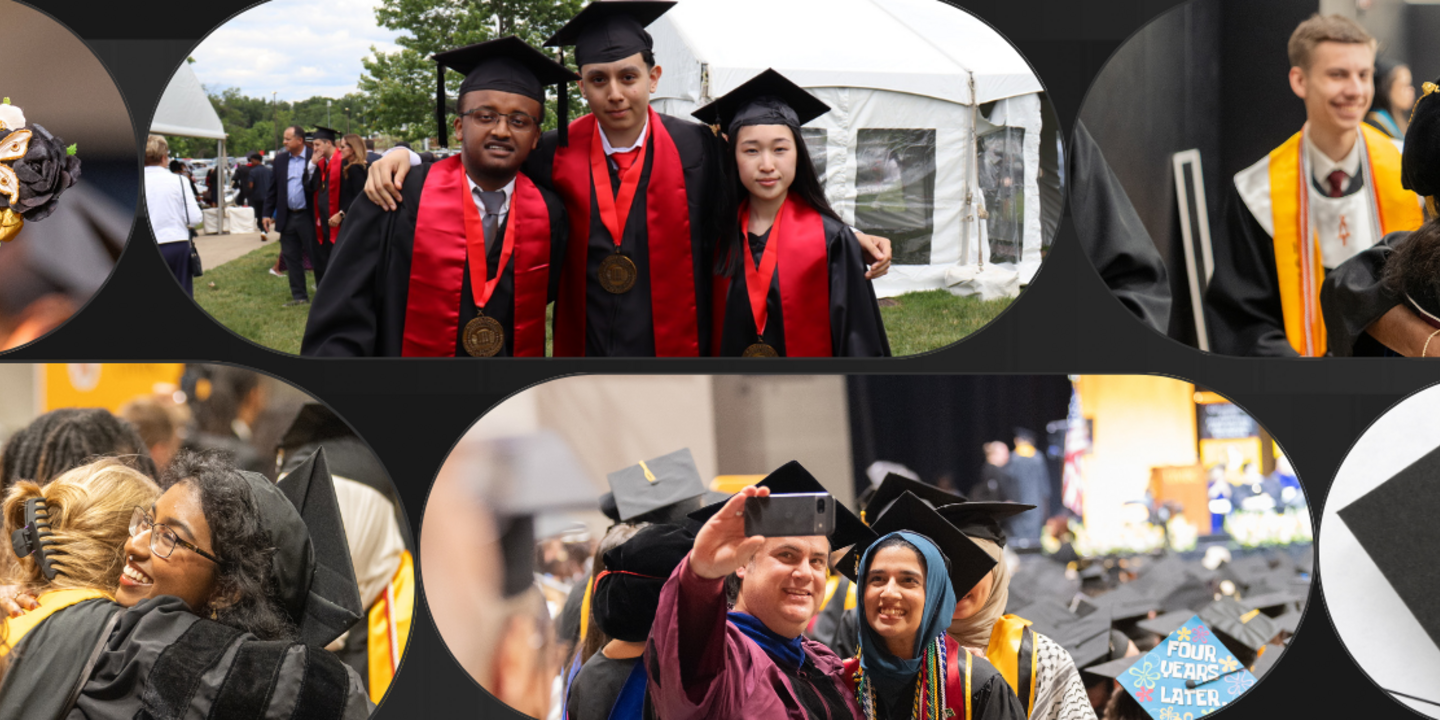 Multiple photos of 2025 graduates