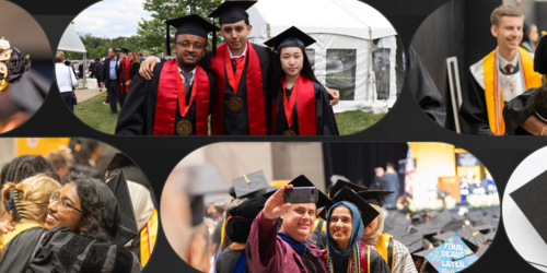 Multiple photos of 2025 graduates