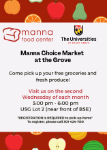 Manna Choice Market at the Grove Flyer