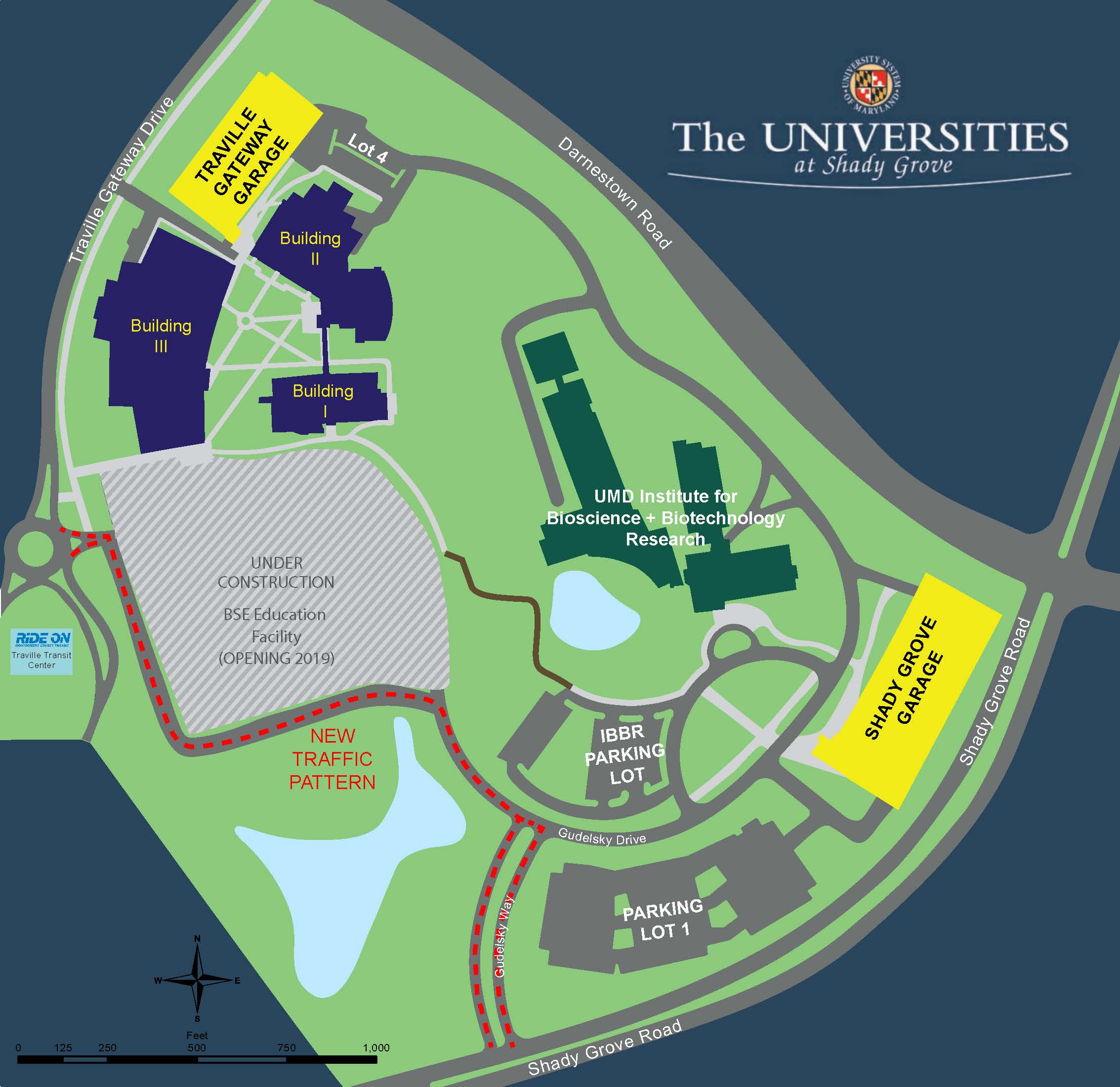 Printable Campus Map The Universities At Shady Grove - vrogue.co