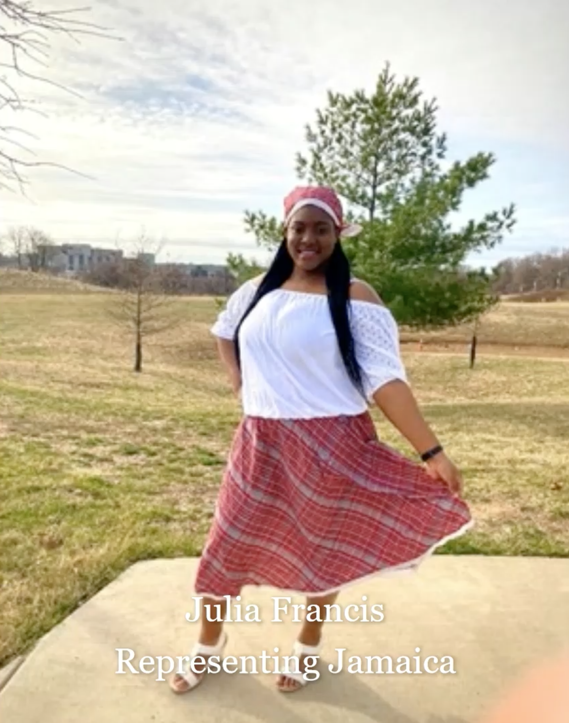 jamaican bandana dress