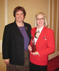 Ellen Quinn receives Maryland Women in Technology 2008 Korenman Award